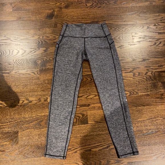 Lululemon good condition legging with slim bottom - Picture 2 of 3